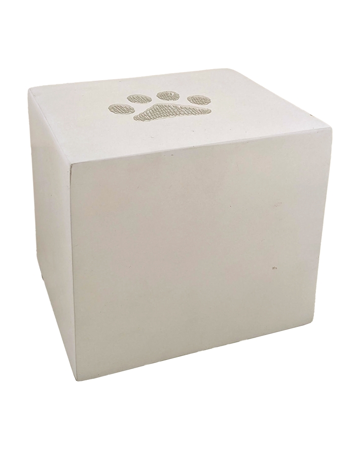 White Cube with Paw - MS