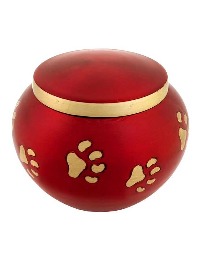 Crimson Red Paw Print - PS