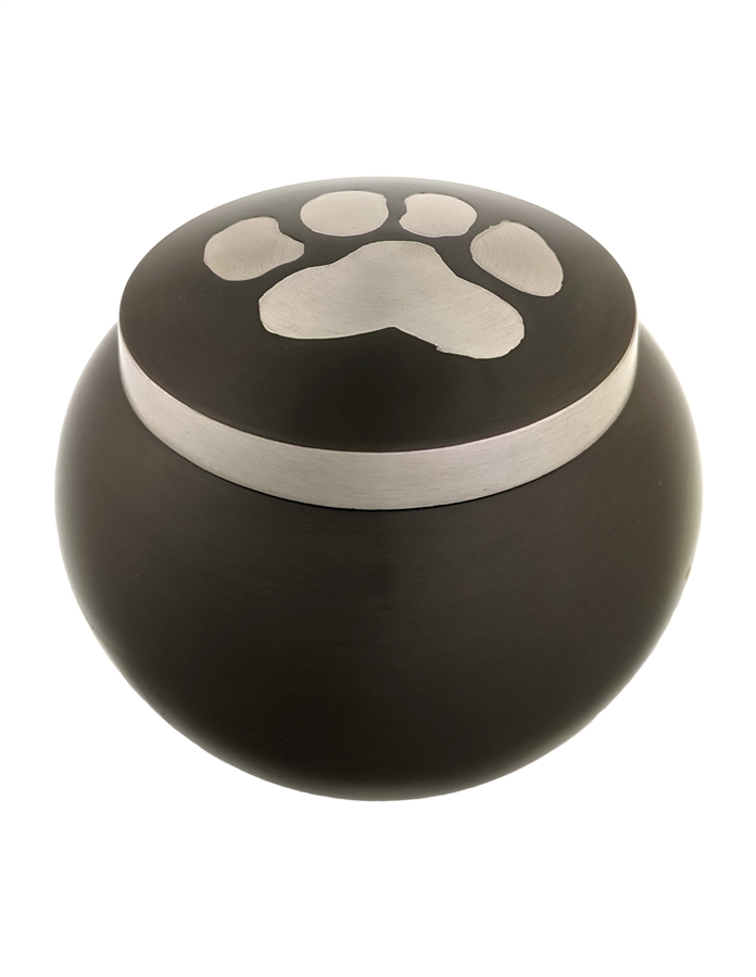 Dark Grey Paw Print - IS