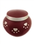 Burgundy Paw Print - PS