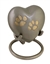 Silver Double Paw Print - HS