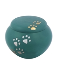 Teal Paw Print - IS