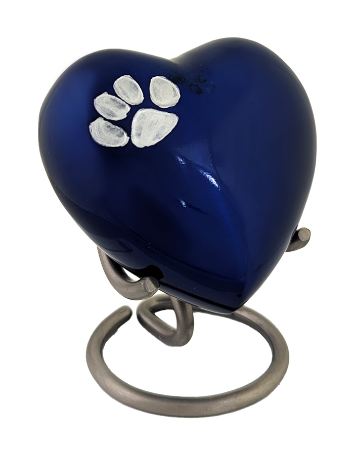 Gloss Blue Paw Print - HS