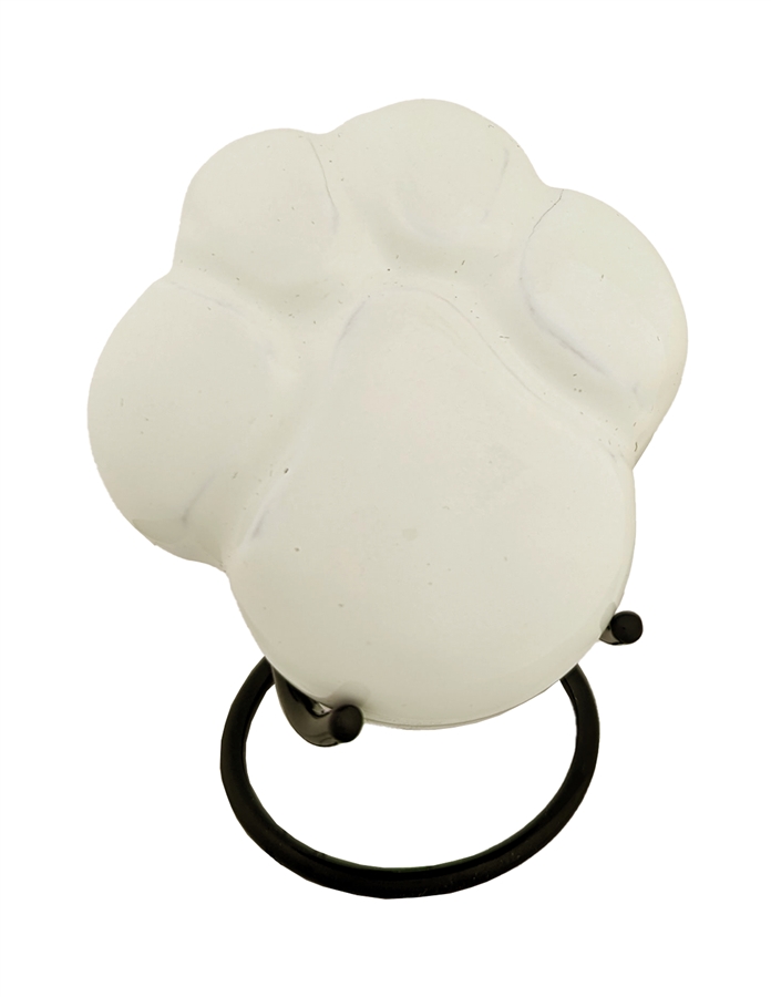 Rounded White Paw Shape - KS