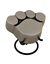 Grey & Black Paw Shape - KS