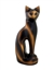 Cat Figurine Copper Color Urn- MS