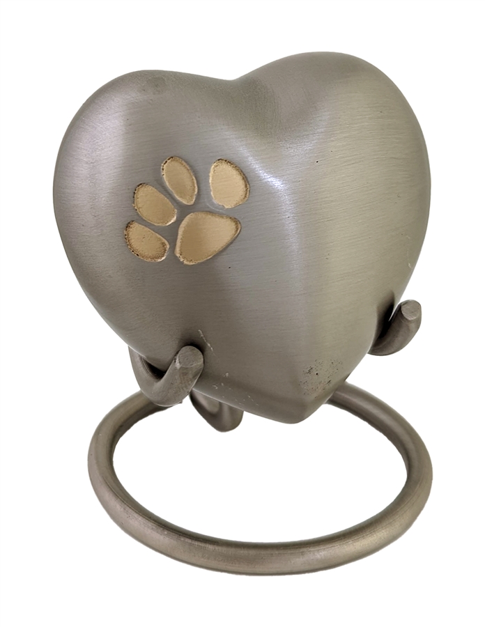 Silver Paw Print - HS