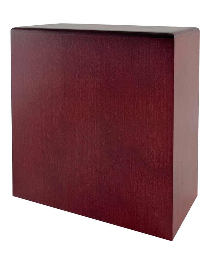 Simple Rectangular Dark Cherry - FS - Factory Blem